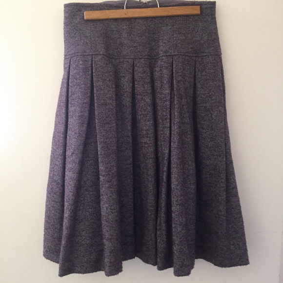bill blass Dresses & Skirts - Bill Blass Purple Wool Cashmere Skirt w/ Pockets-4